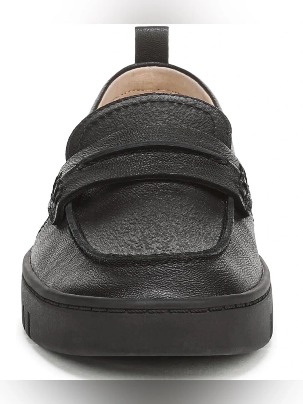 Vionic Women’s Black Leather Penny Loafer Slip-On Size 8.5 - Picture 4 of 16